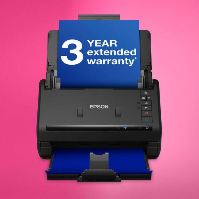 Epson Workforce ES-500WII A4 Document Scanner