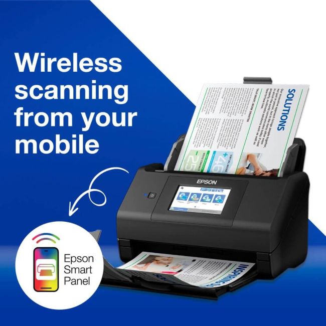 Epson WorkForce ES-580W A4 Document Scanner