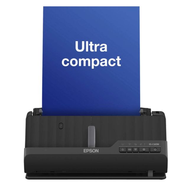 Epson WorkForce ES-C320W A4 Compact Desktop Scanner