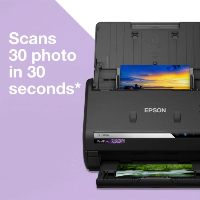 Epson FASTFOTO FF-680W A4 Photo Scanner