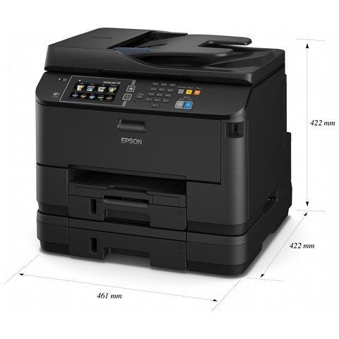 Epson WorkForce Pro WF-4640DTWF A4 Colour Inkjet MFP sizes