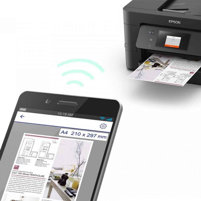 Epson Workforce Pro WF-4720DWF A4 Colour Multifunction Inkjet Printer