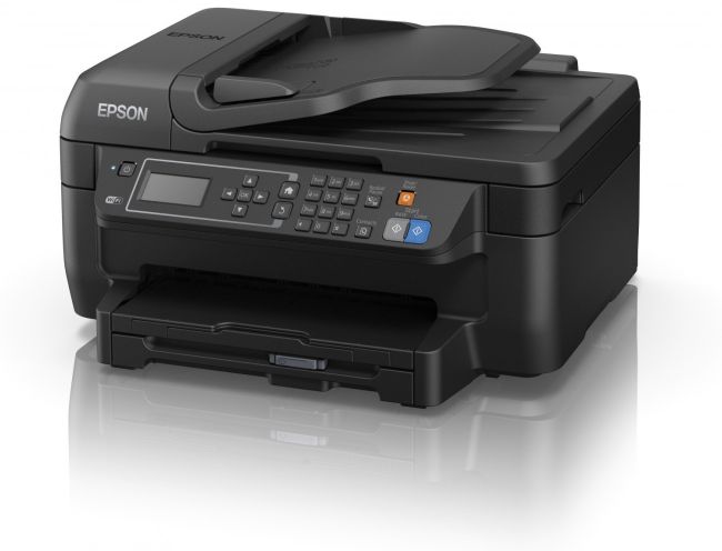 Epson Workforce WF-2750DWF A4 Colour Multifunction Inkjet Printer Left View