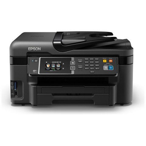 Epson WorkForce Pro WF-5690DWF A4 Colour Inkjet MFP front view