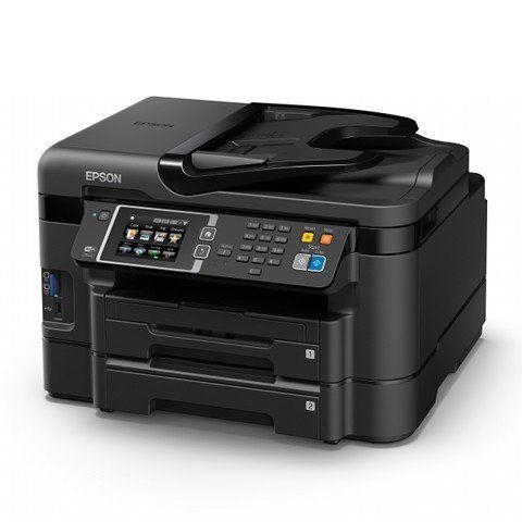 Epson WorkForce WF-3640DTWF A4 Colour Inkjet MFP left view