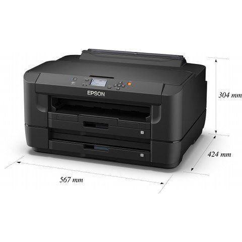 Epson WorkForce WF-7110DTW A3+ Colour Inkjet Printer sizes