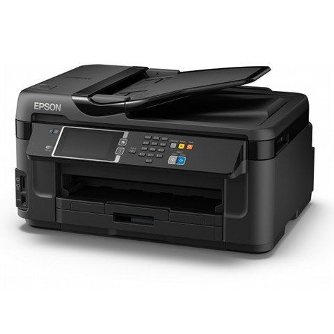 Epson WorkForce WF-7610DWF A3+ Colour Inkjet MFP left view