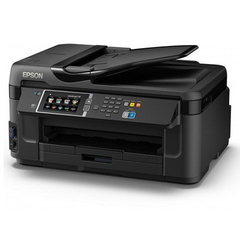 Epson WorkForce WF-7610DWF A3+ Colour Inkjet MFP left view