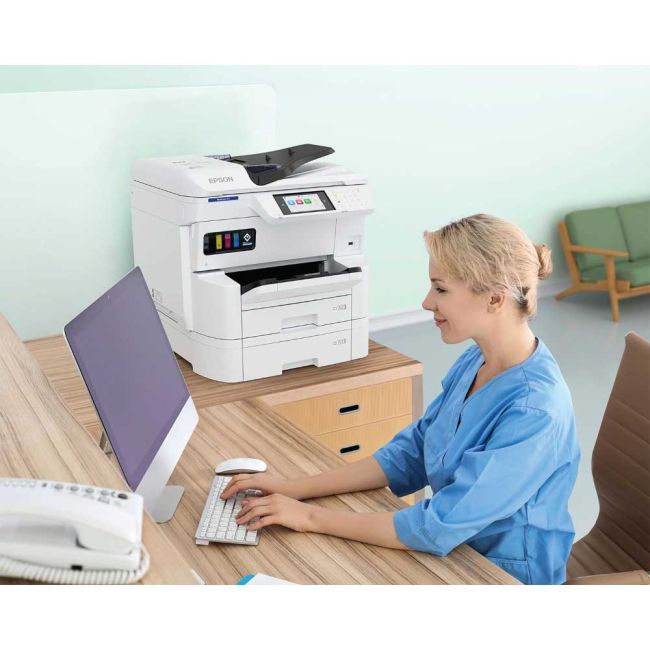 Epson WorkForce Pro EM-C7100DWF A3+ Colour Multifunction Inkjet Printer