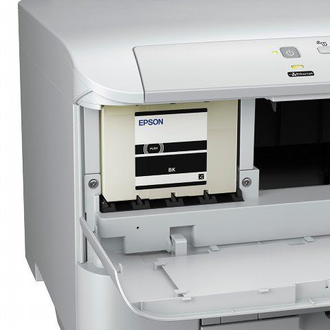Epson WorkForce Pro WP-M4015DN A4 Mono Inkjet Printer open flap