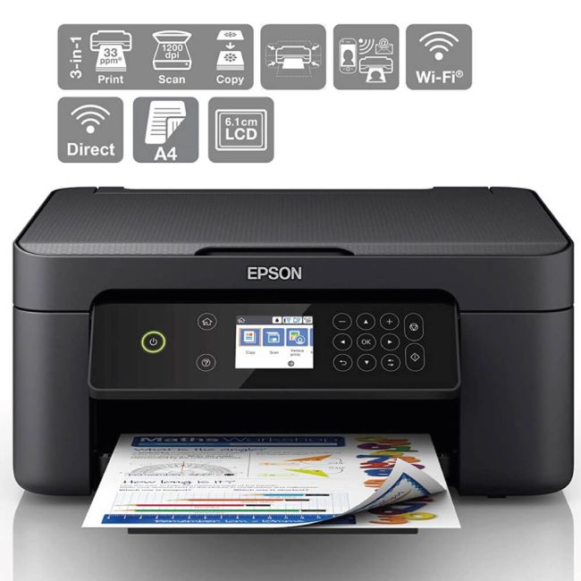 Epson Expression Home XP-4100 A4 Multifunction Inkjet Printer 
