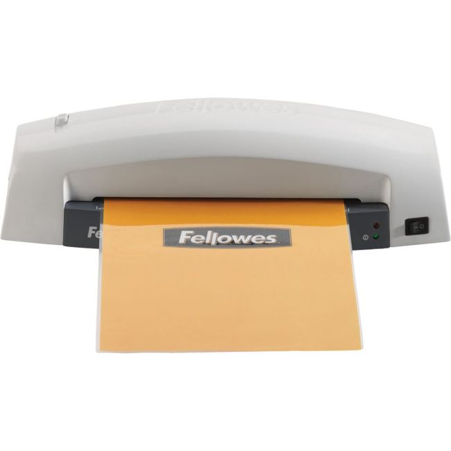 Fellowes Lunar A3 Laminator in use