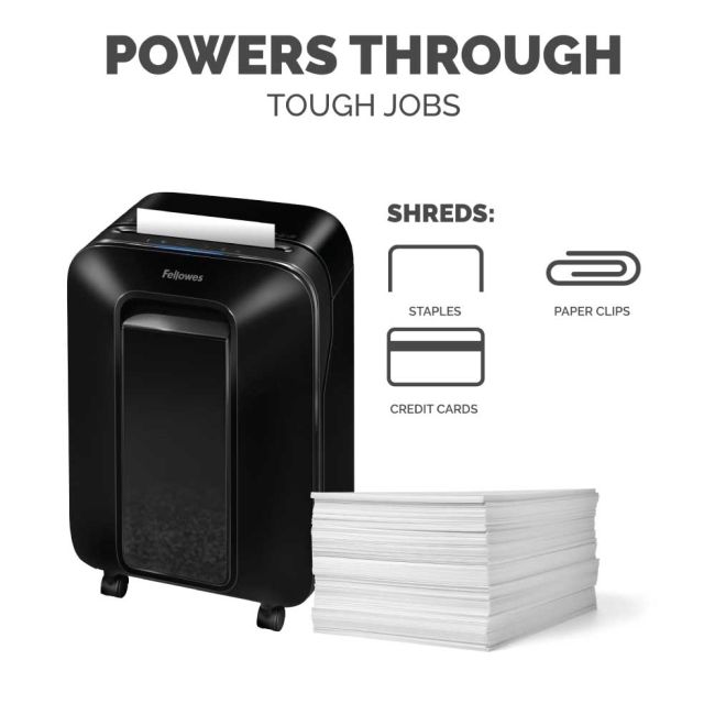 Fellowes Powershred LX200 Mini-Cut Shredder Black 5502301
