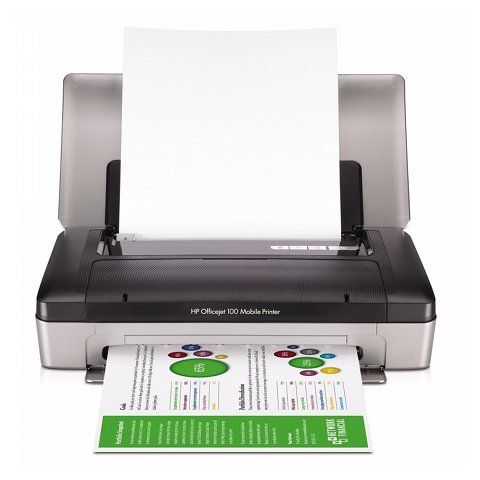 HP OfficeJet 100 A4 Mobile Inkjet Printer Front View