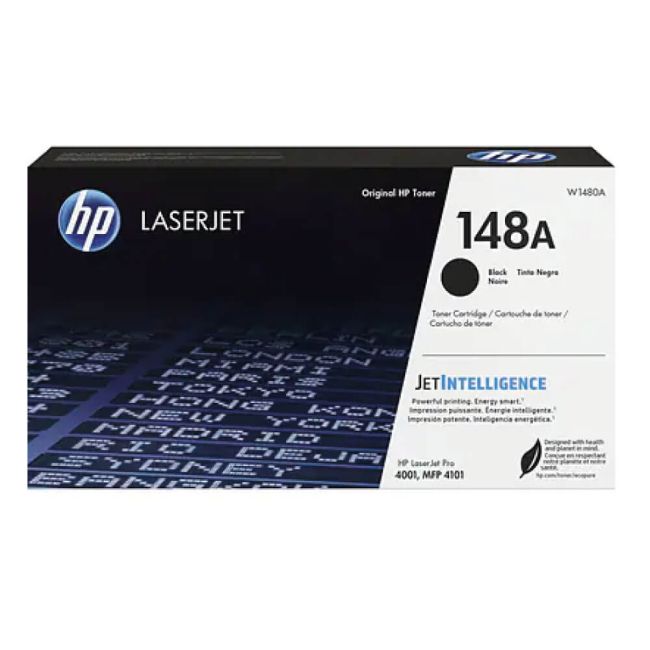 HP 148A Standard Black Toner Cartridge (2,900 Pages*) W1480A