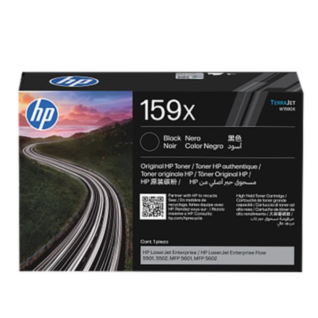 HP 159X High Capacity Black Toner Cartridge (10,000 Pages*) W1590X