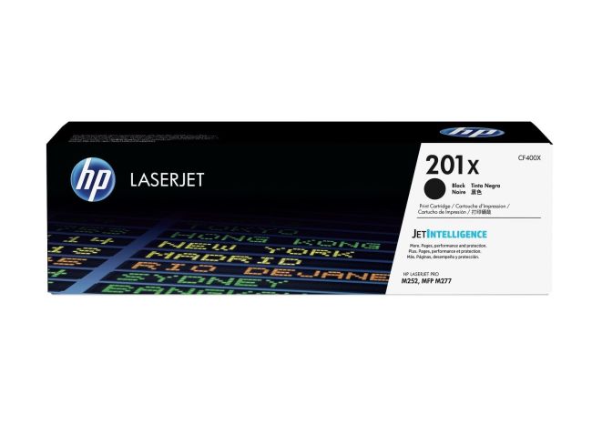 HP CF400X High Yield Black Toner Cartridge (2800 pages*)