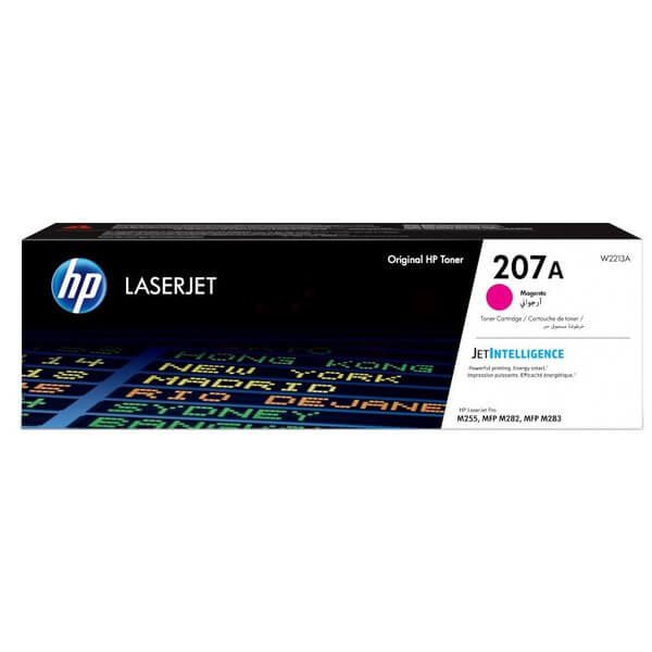 HP 207A Magenta Toner Cartridge (1,250 Pages) W2213A