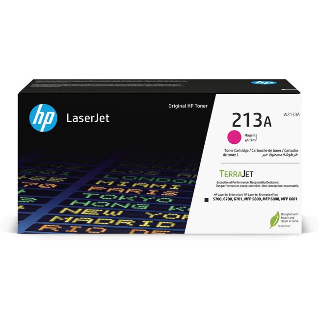 HP 213A Magenta Toner Cartridge (3,000 Pages*) W2133A
