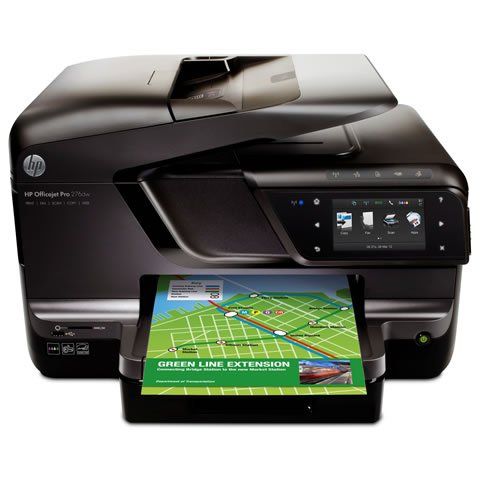 HP Officejet Pro 276dw A4 Colour Inkjet MFP with Fax Front View