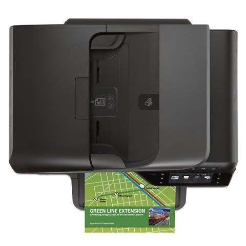HP Officejet Pro 276dw A4 Colour Inkjet MFP with Fax Top View