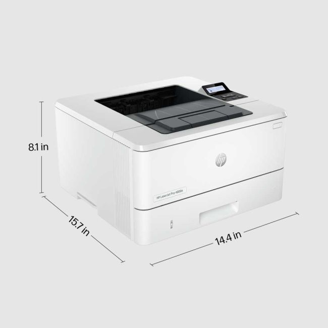 HP LaserJet Pro 4002dne A4 Mono Laser Printer (HP+) - DISCONTINUED