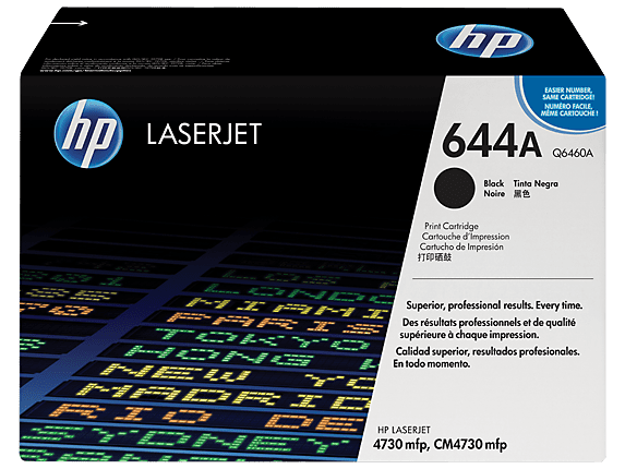 HP Q6460A Black Toner Cartridge (12,000 pages*)