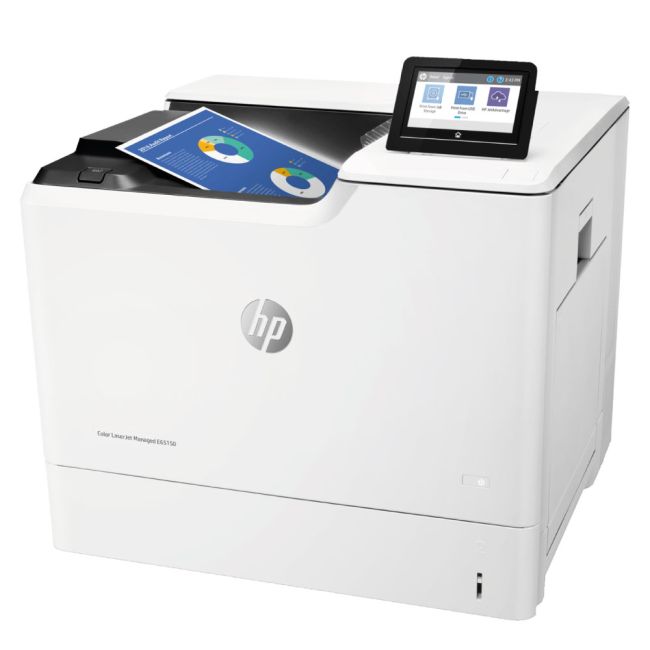 HP LaserJet Managed E65150dn A4 Colour Laser Printer - Managed Print Subscription
