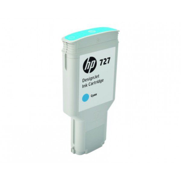 HP F9J76A No. 727 Cyan Ink Cartridge (300ml)