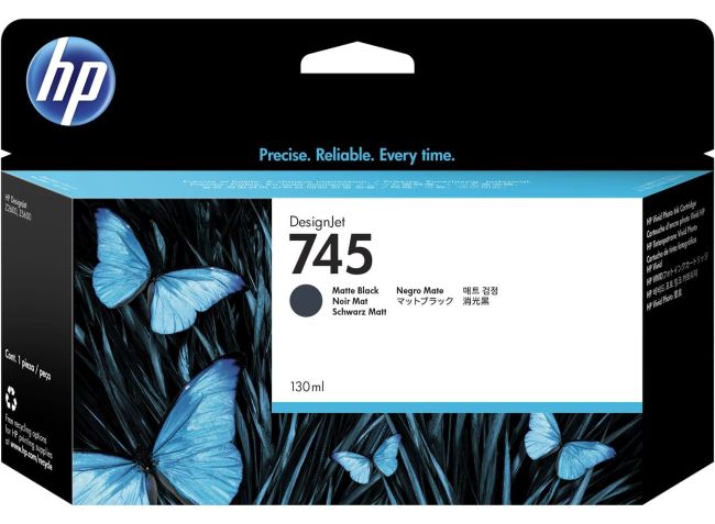 HP F9J99A HP 745 130-ml Matte Black DesignJet Ink Cartridge