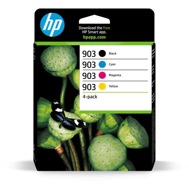 HP 903 CMYK Ink Cartridge Bundle 6ZC73AE