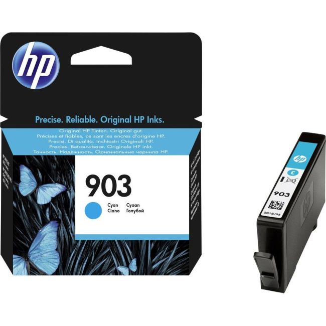 HP T6L87AE 903 Cyan Original Ink Cartridge (315 pages*)