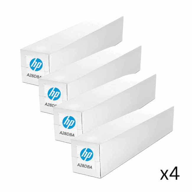 HP Premium 100% Recycled Bond Paper 610mmx50m 80gsm White (Pack of 4) A28DBA
