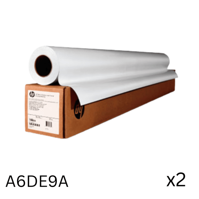 HP Universal Bond Inkjet Plotter Paper 914mmx45.7m 80gsm White (Pack of 2) A6DE9A