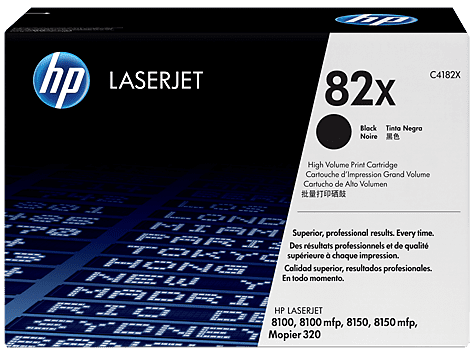 HP C4182X Black Toner Cartridge (20,000 pages*)