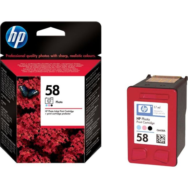 HP C6658AE No.58 Photo Ink Cartridge