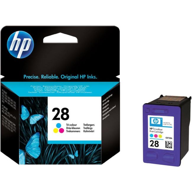 HP C8728AE#ABB No.28 Tri-Colour Ink Cartridge C8728AE