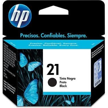 HP C9351AE No.21 Black Ink Cartridge C9351A