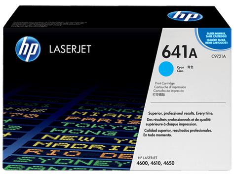 HP C9721A Cyan Print Cartridge (8,000 pages*)