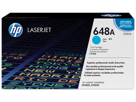 HP CE261A Cyan Toner Cartridge (11,000 pages*)