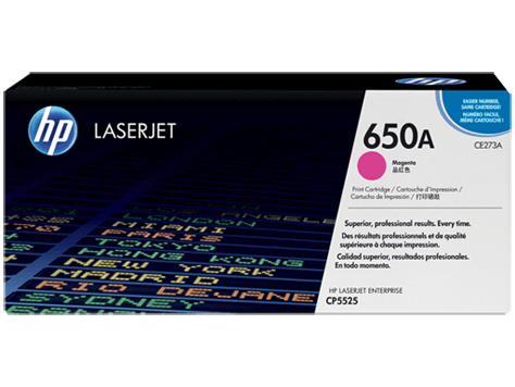 HP CE273A No.650A Magenta Toner Cartridge (15,000 pages*)