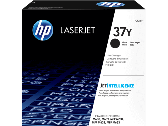 HP 37Y Black Extra High Yield Toner Cartridge (41,000 Pages)