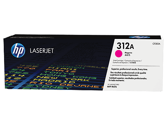 HP CF383A No.312A Magenta Toner Cartridge (2,700 pages*)
