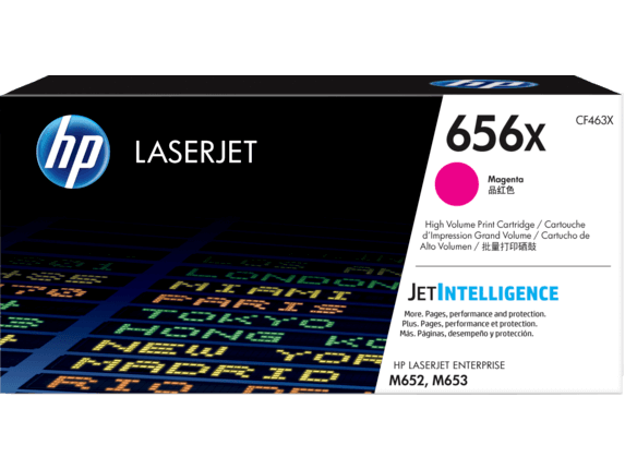 HP 656X Magenta High Yield Toner Cartridge (22,000 Pages) CF463X