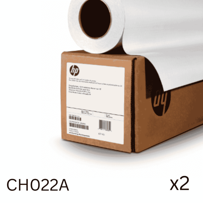 HP Everyday Matte Polypropylene Roll 610mmx30.5m 120gsm (Pack of 2) CH022A