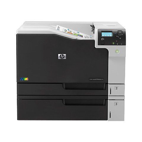 HP LaserJet Enterprise M750dn SRA3 Colour Laser Printer Front View 3