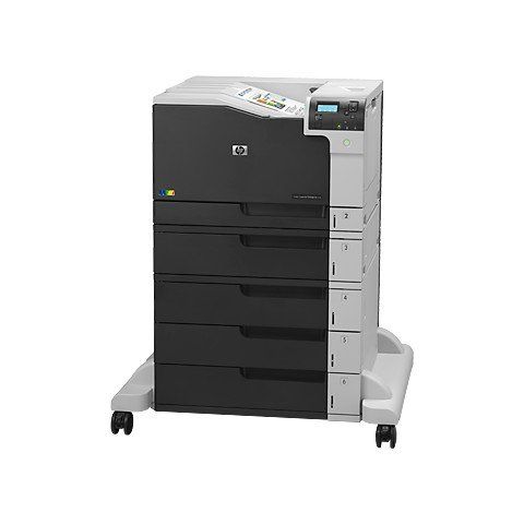 HP LaserJet Enterprise M750dn SRA3 Colour Laser Printer Front View with tray
