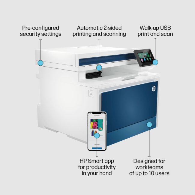 HP LaserJet Pro MFP 4302fdn A4 Colour Multifunction Laser Printer