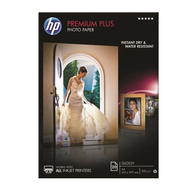 HP CR672A High Gloss A4 300gsm (20 sheets)