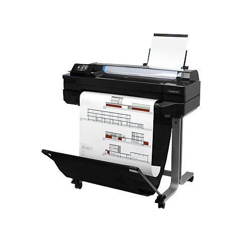 HP DesignJet T520 24-in Colour Inkjet ePrinter left view